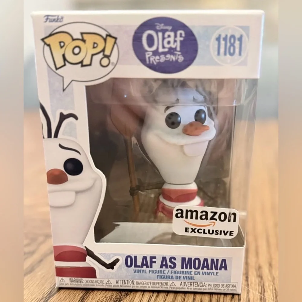Funko Pop #1181 Disney Olaf Presents OLAF AS MOANA NIB